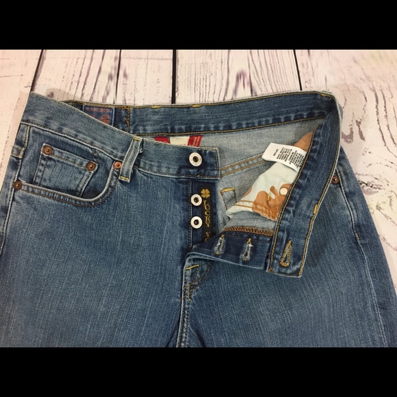 Lucky Brand Easy Ride Boot Jean Size 6/28 Button - Picture 4 of 8